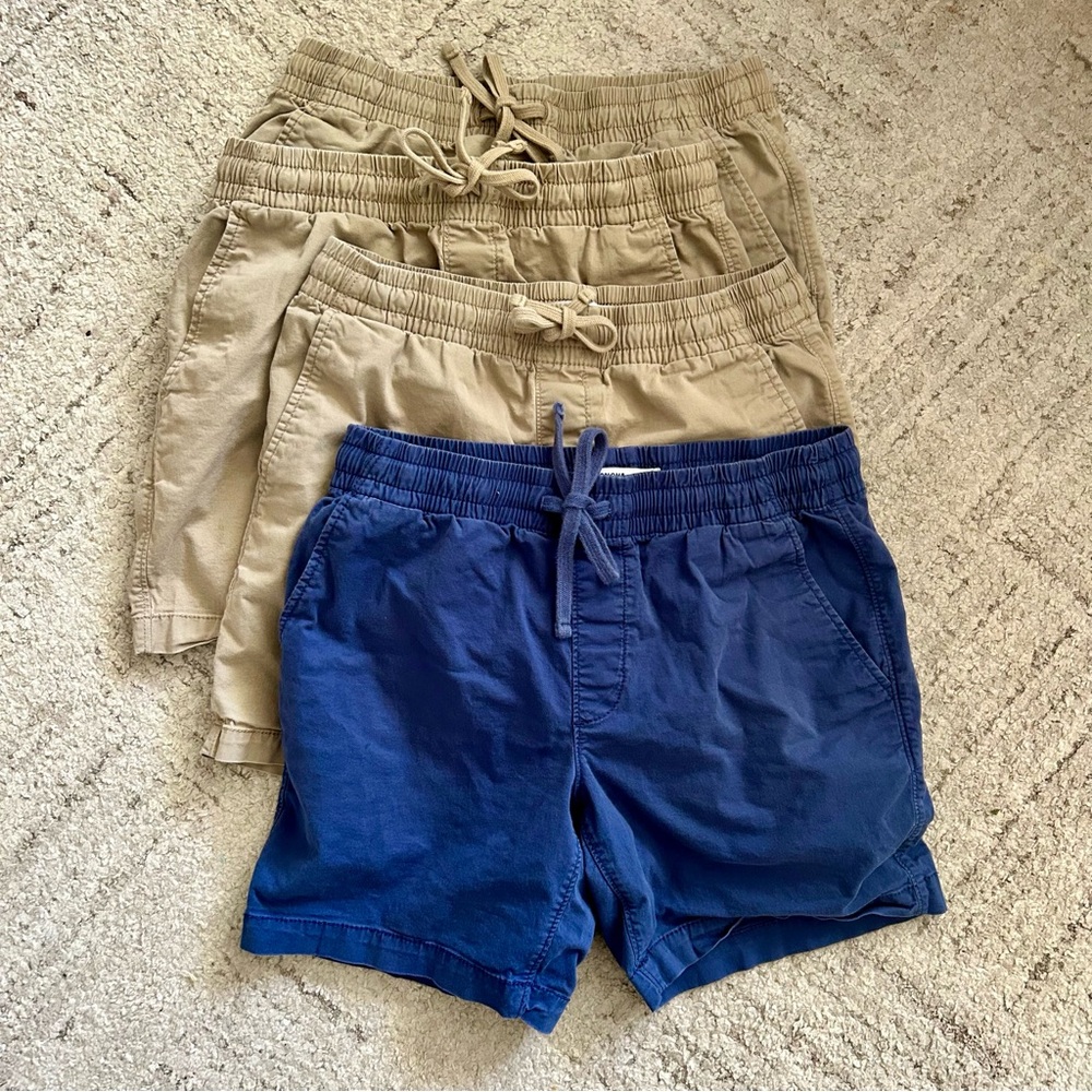Sonoma Kohls Men's Khaki Flat Front Pull On Shorts Men Small Bundle